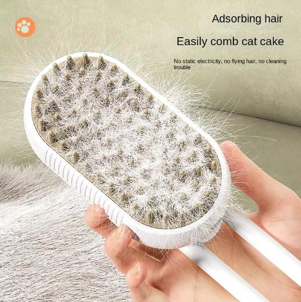 3 in 1 Electric Spray Grooming Brush